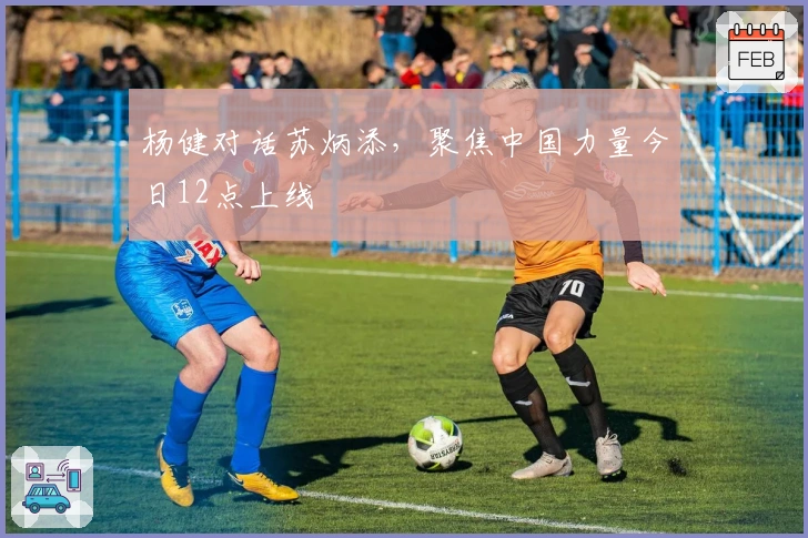 杨健对话苏炳添，聚焦中国力量今日12点上线